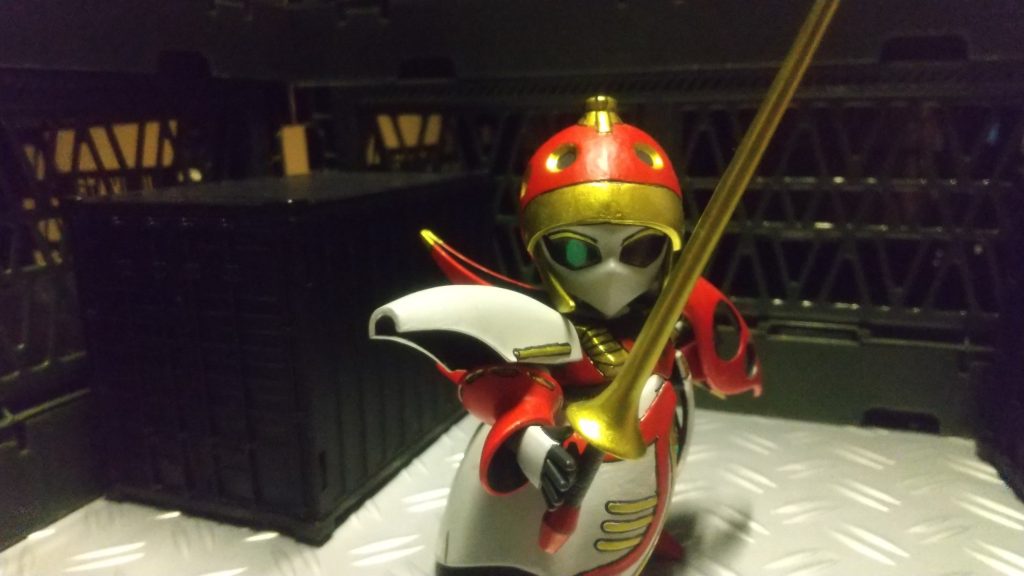 「コマンド野郎」の敵対勢力「ネオジオニックシンジケート」のナンバー3幹部「ネオ・サード」です。