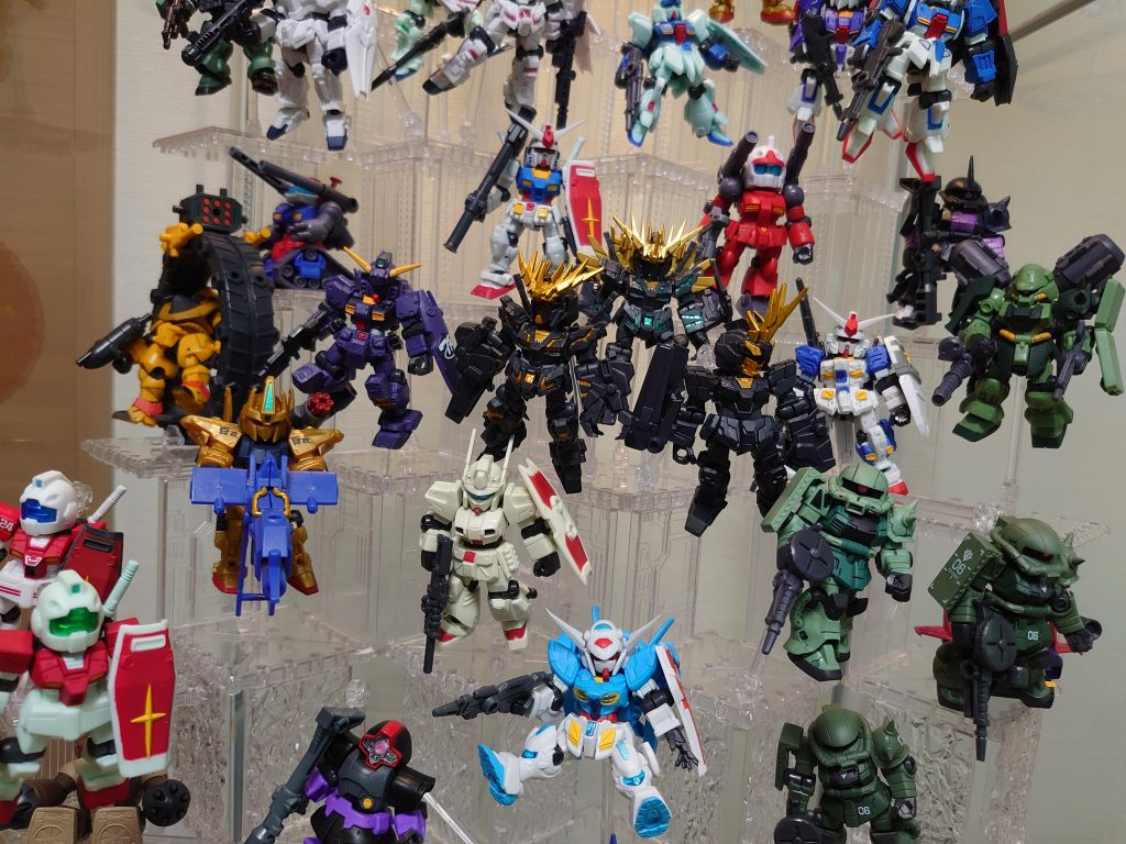 モビルスーツアンサンブル＋食玩ベース–3枚目/制作者：@jinadachi1129