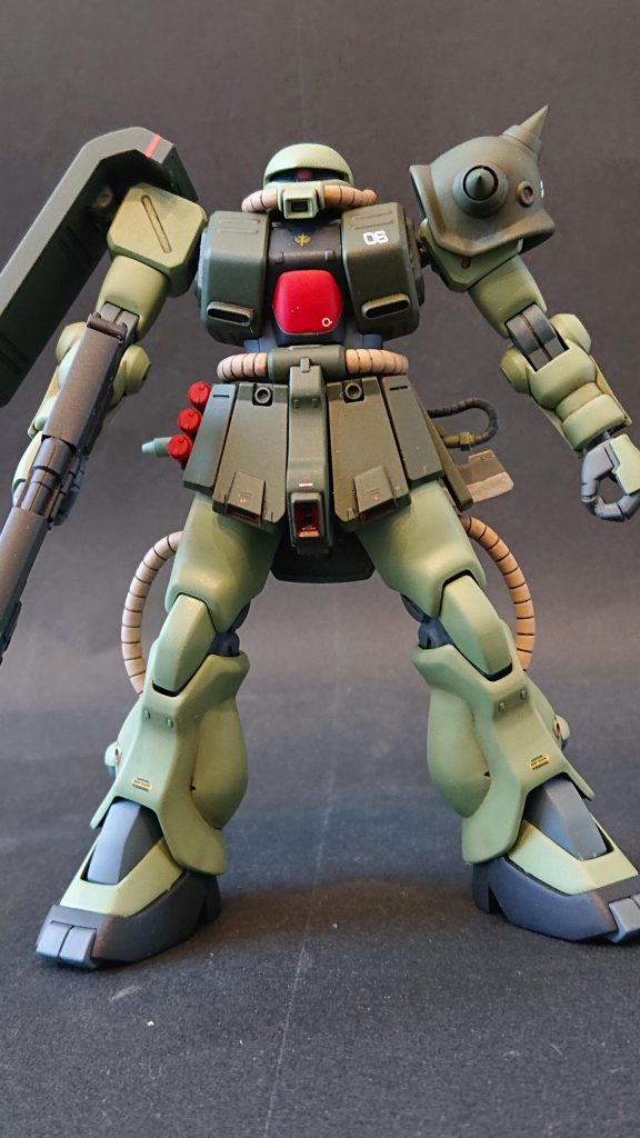 目付きを悪くした悪人顔、結構気に入ってます。