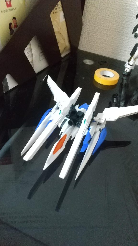 こちらも仮組時
このままの配色でも割と良い感じだと思います