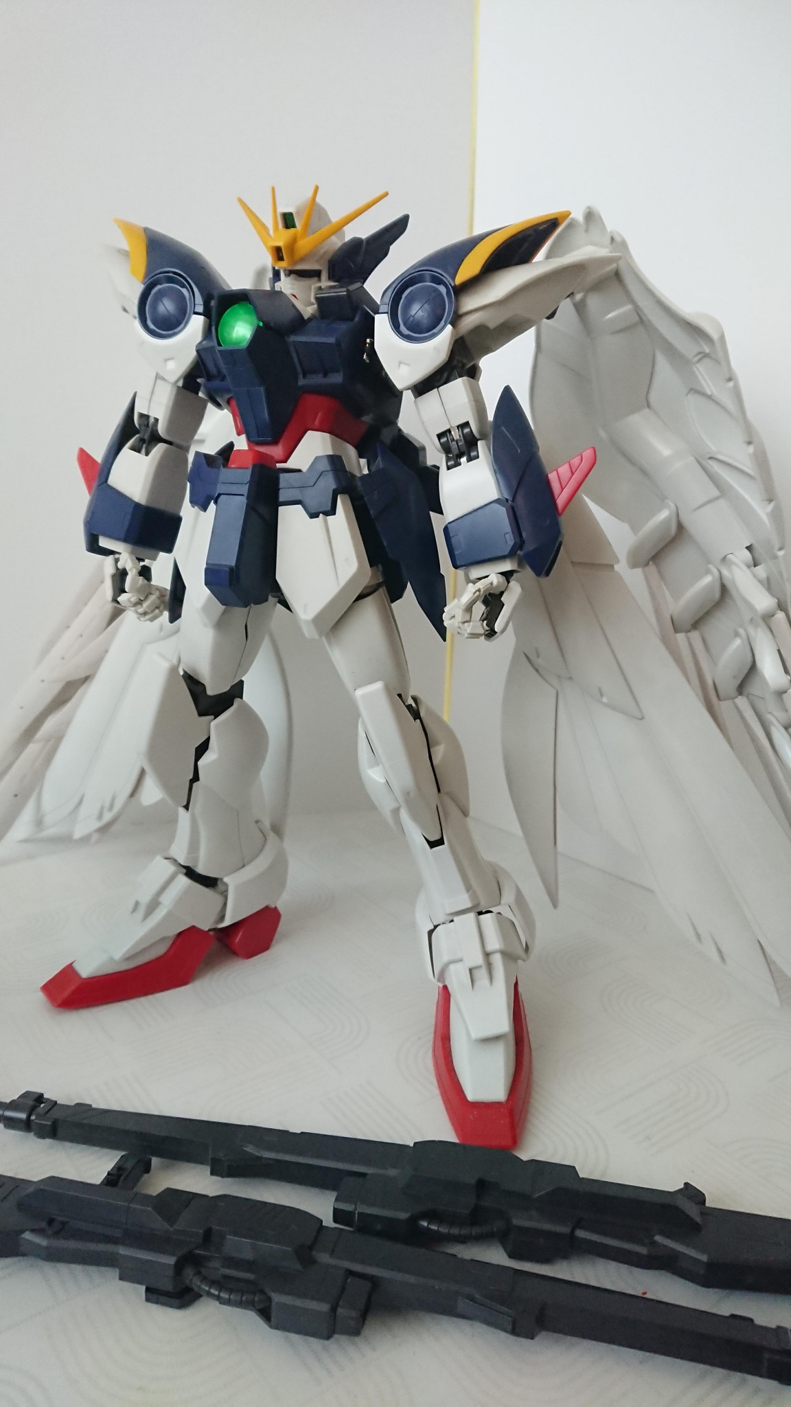 憧れ エンドレスワルツ版 ウイングガンダム ゼロ PG パールミラー