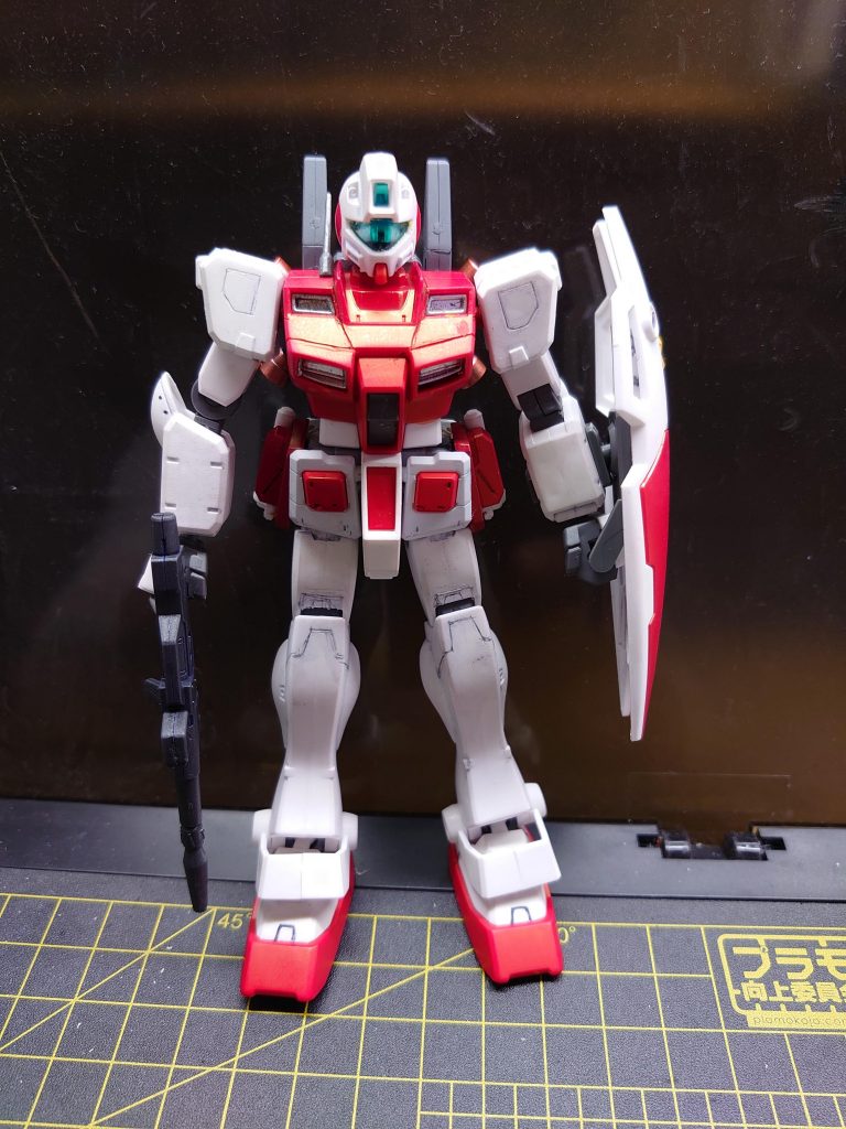 ビームライフルとランドセルをBD2号機用
後は６号機の余剰パーツ使用