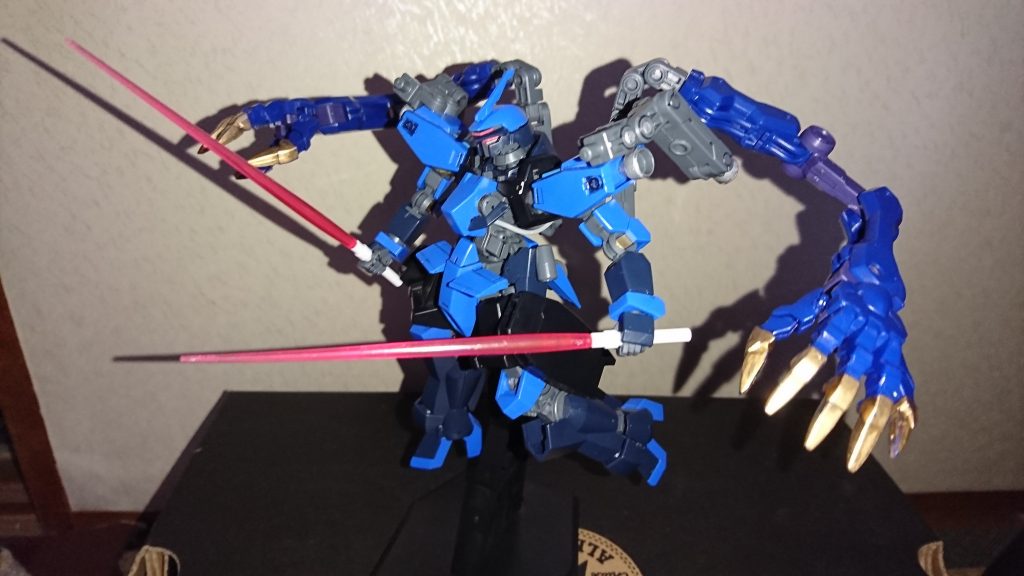 ビームサーベル
GBNなので本編にはないけどつけてみた