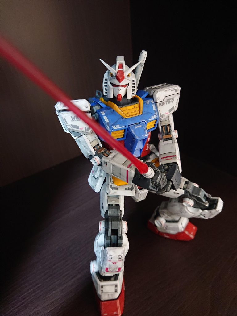 ビームサーベル。足すぐとれてきます。