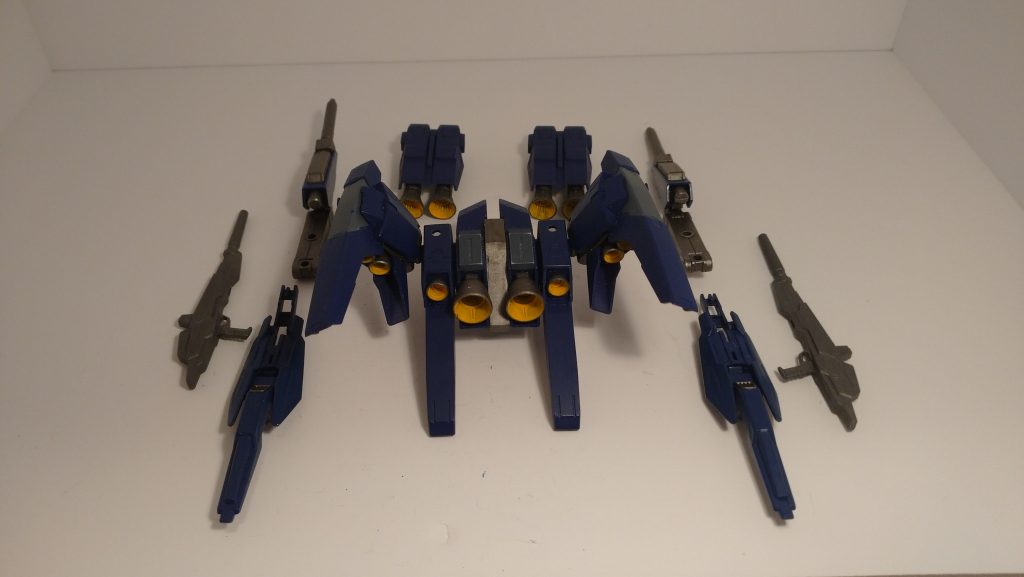 ライトニングブースターMark-2とビルドガンダムMark-Ⅱのディフェンサーを付けました。