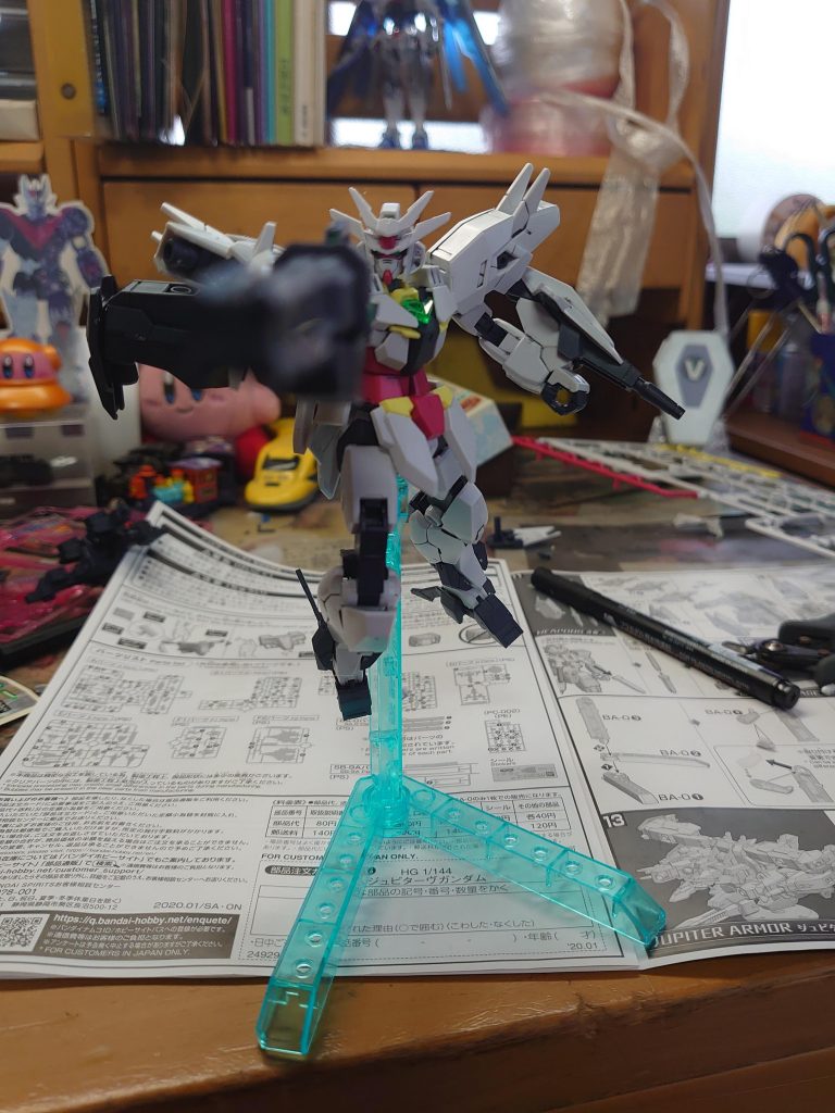 ビームガトリングガンで射撃！