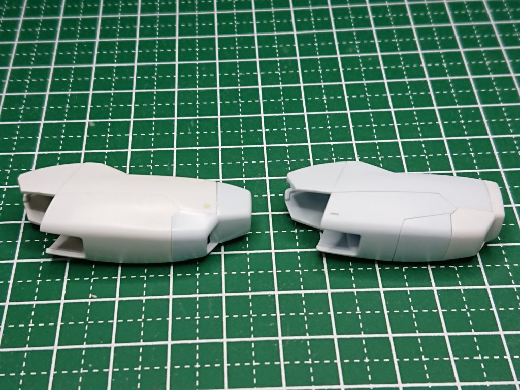 スジ彫りやモールド追加など