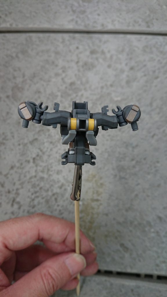 オルフェンズシリーズのフレームがメカメカしてて良いですねー