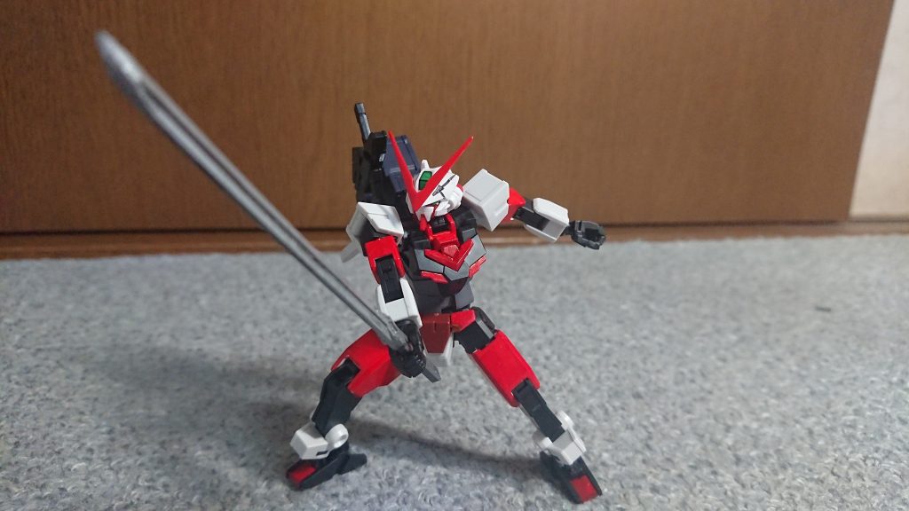 レッドフレームのアイデンティティ、ガーベラストレートもといショートガーベラもバルバトスの太刀から簡単に作りました