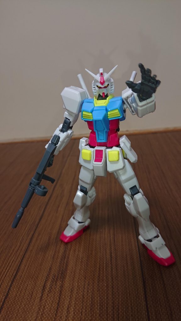 ライフルと手はリバイブ版に変更

ゆるゆるなので軸は太らせています