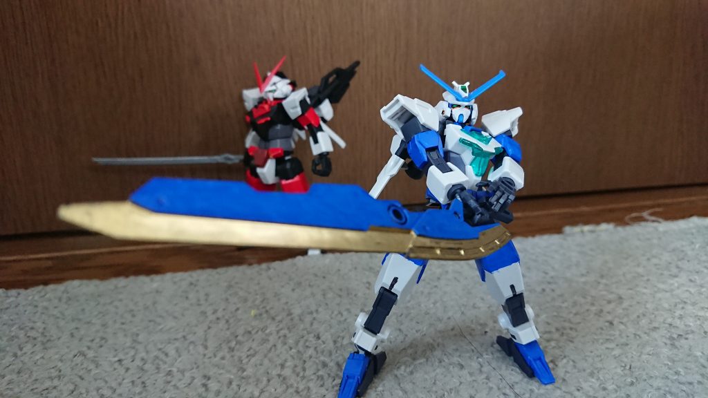 セカンドLは大剣持たせてなんぼってことでヒートレヴソード持たせました