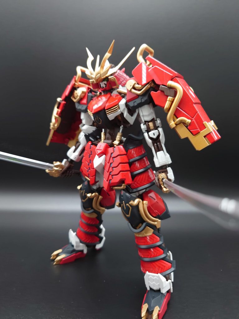 ウイングなしVer.無い方が武者感強いかなぁと言う感じ