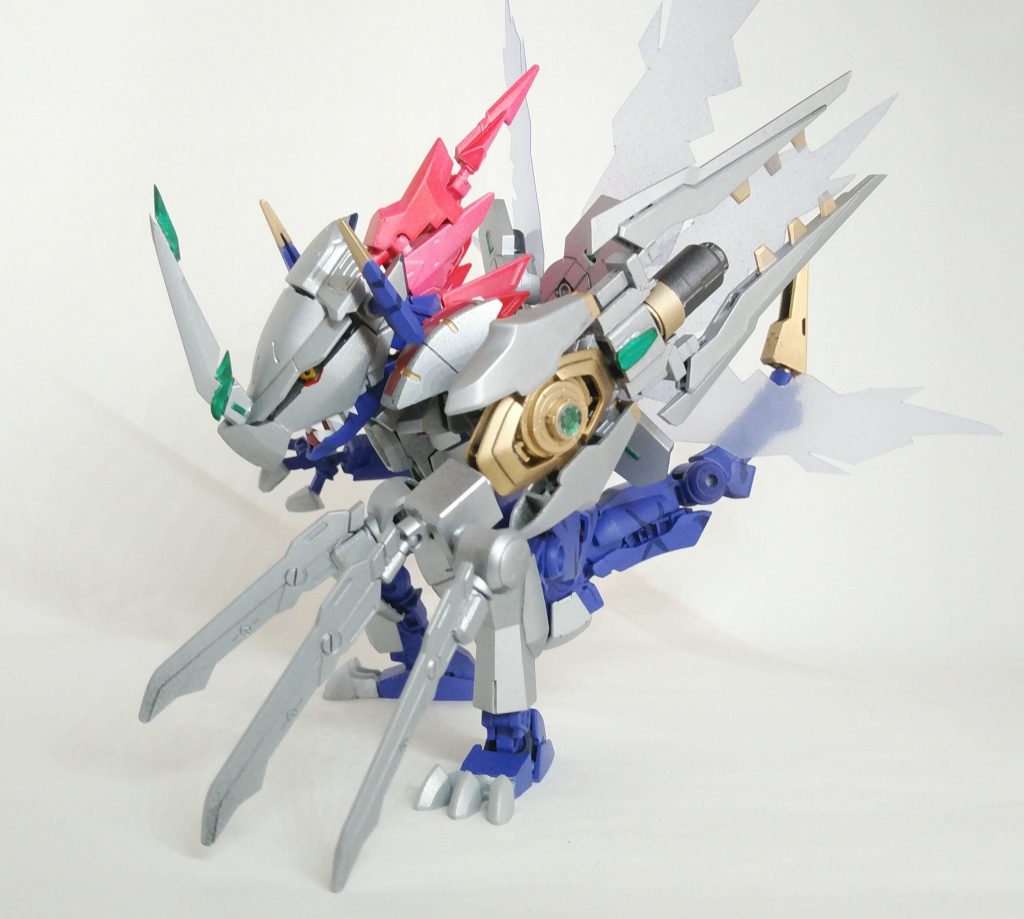 ウィルス種原種の公式絵っぽく。
あの絵の重量感とちょっとヤバそうな目つき最高ですよね・・・