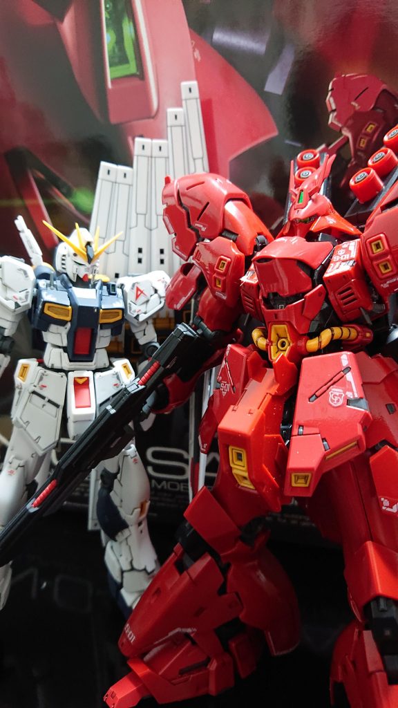 RGニューと一緒に。