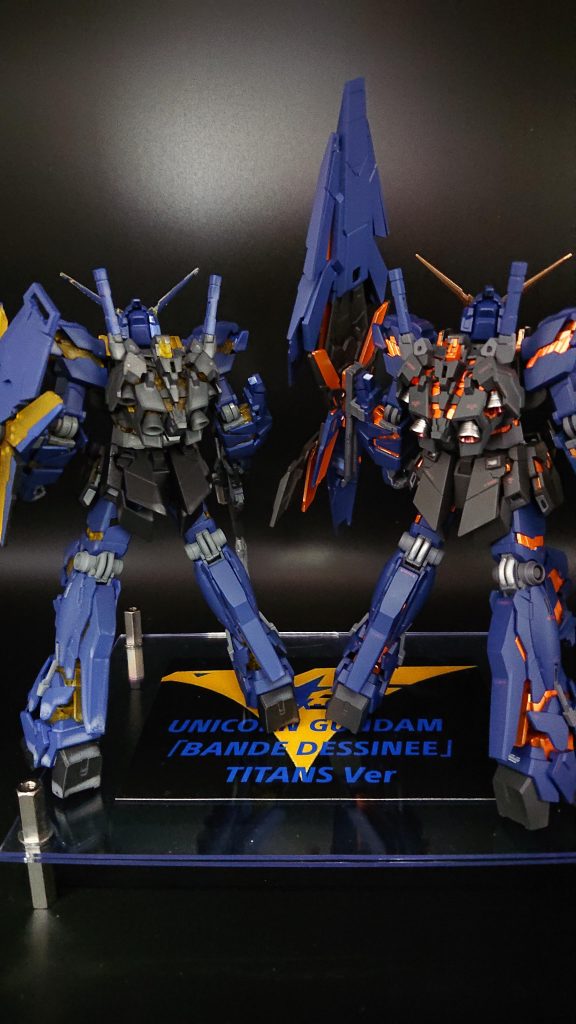 ユニコーンガンダム バンデシネ版 ティターンズVer–2枚目/制作者：ばじーな