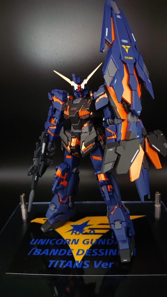 ユニコーンガンダム バンデシネ版 ティターンズVer–3枚目/制作者：ばじーな