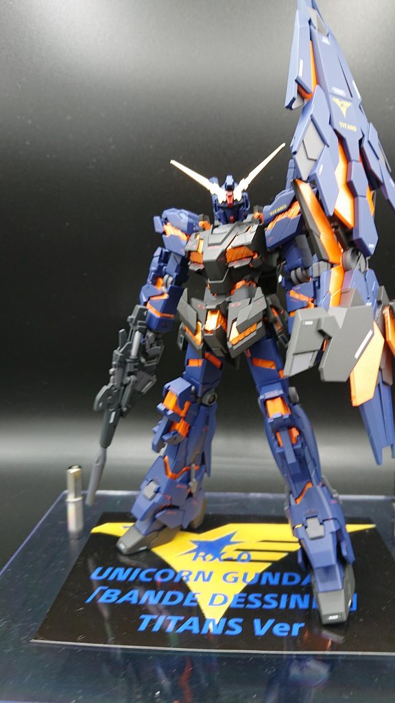 ユニコーンガンダム バンデシネ版 ティターンズVer–2枚目/制作者：ばじーな