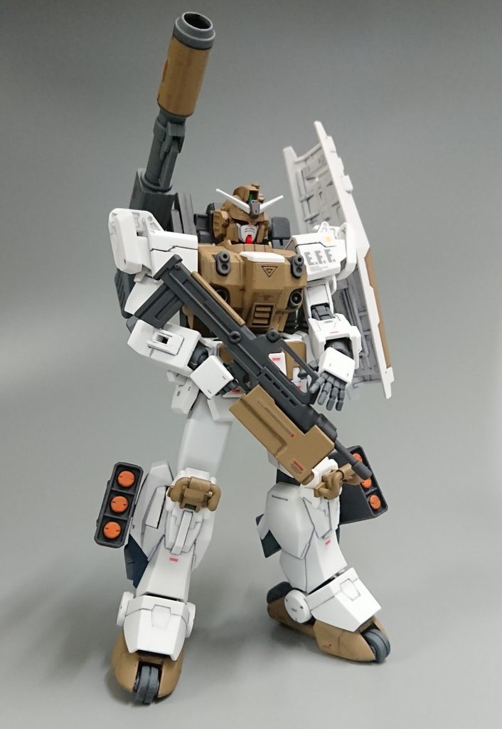 なのでカラリーングがアメリカ海兵隊的なそんな感じになりました。(自分のイメージですが)派遣されてそうなイメージでしょうか♪w