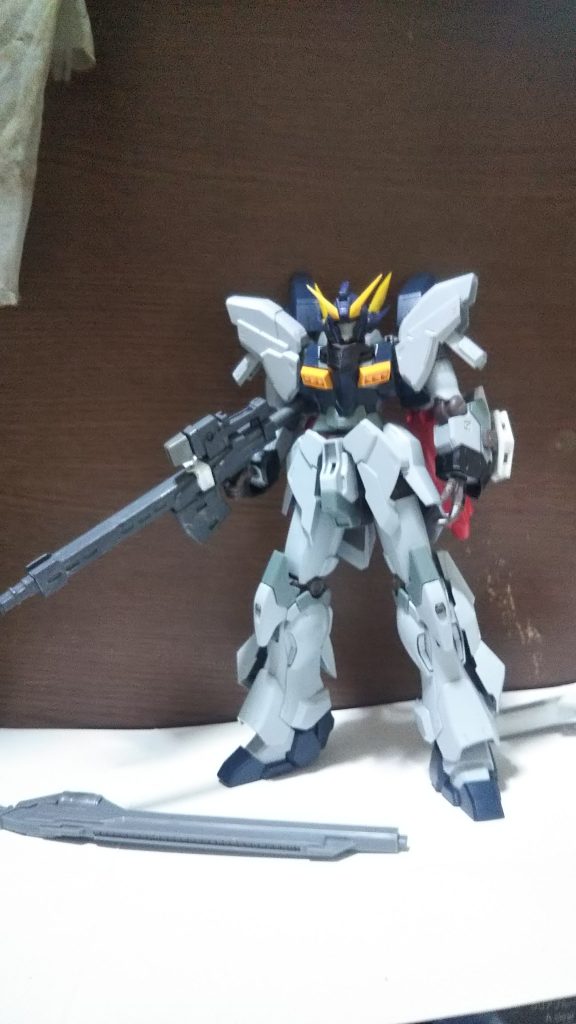 胸のTHEシナンジュのダクトをスナイパーカスタムと交換