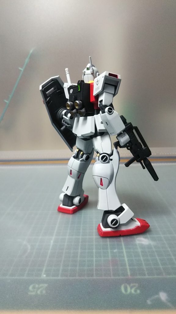 バーニヤを外シルバー中ゴールドで塗り分けたけど目立たない(^-^;