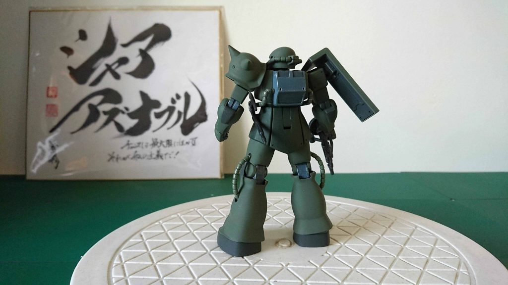 HGUC ザクⅡを部分改修してみた！–4枚目/制作者：isaru