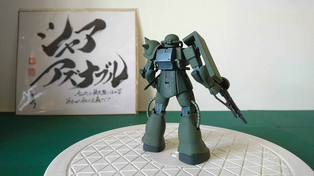 HGUC ザクⅡを部分改修してみた！–5枚目/制作者：isaru