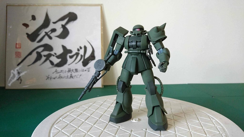 HGUC ザクⅡを部分改修してみた！–2枚目/制作者：isaru