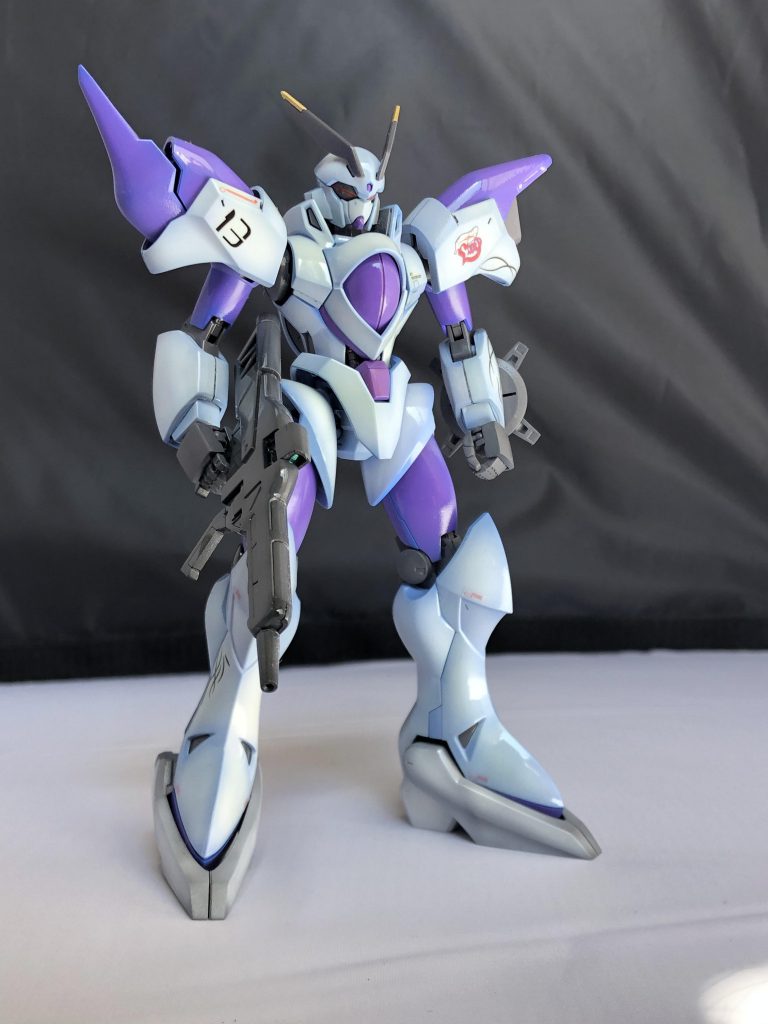 スタイル変更などはなし。
表面処理と合わせ目が気になるあたりを段落ち処理しただけだが、そもそもイケメンなので問題なし。