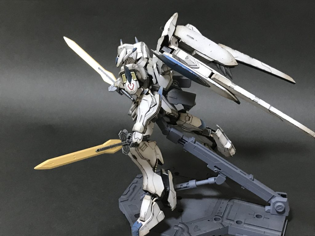 #ガンダムバエル　ウェザリング仕上げ–5枚目/制作者：matever1.5 まてや