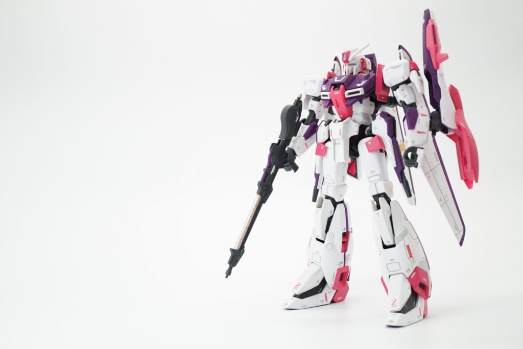 ビームライフルの先っちょつけ忘れてだけど一番まともな写真なので