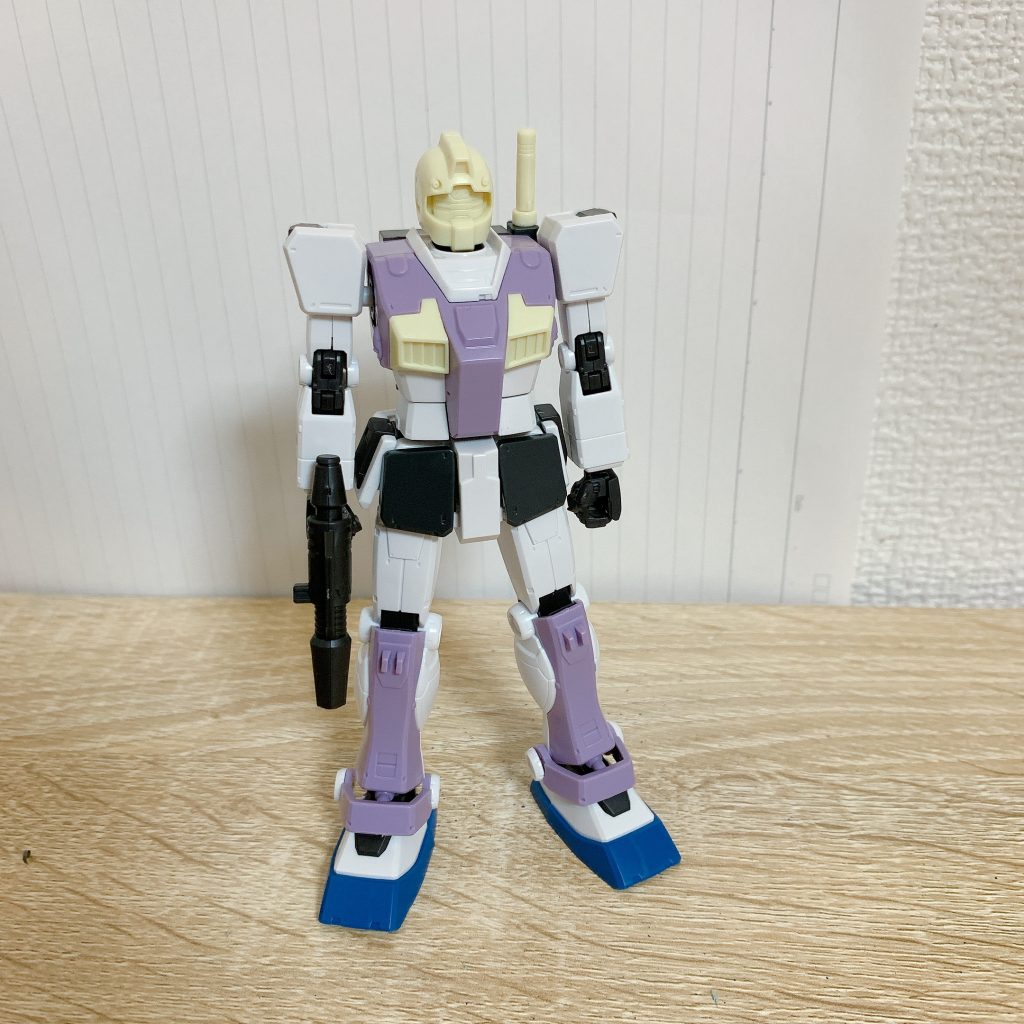 塗装前に仮組みした状態です。