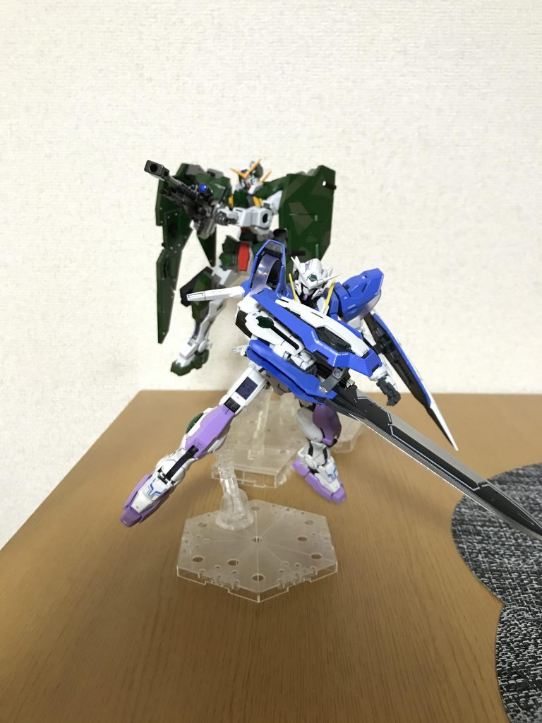 並べてポージング