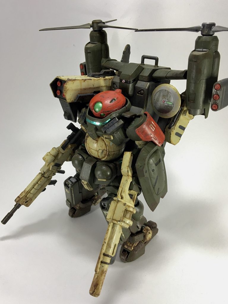 まずはティルトローターパック装備状態から。