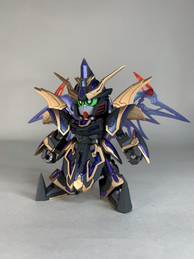 色が足りなかったので全身塗り足しました