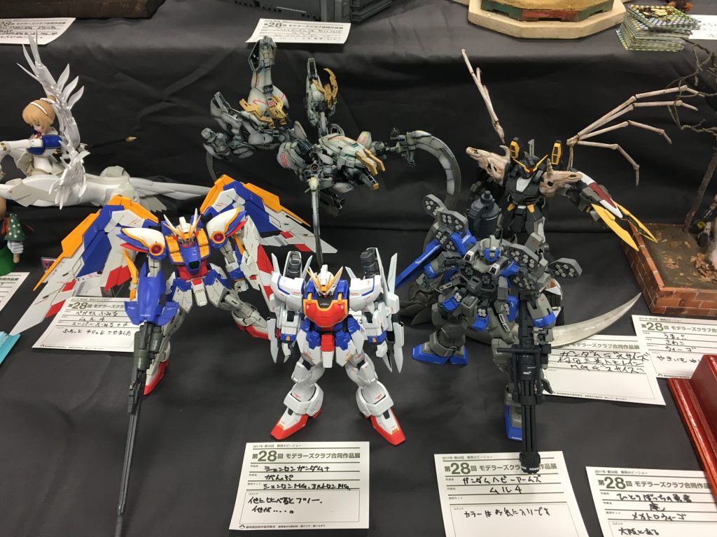 ホビーショーで並べた時の図
何がなんだかよくわかりませんw