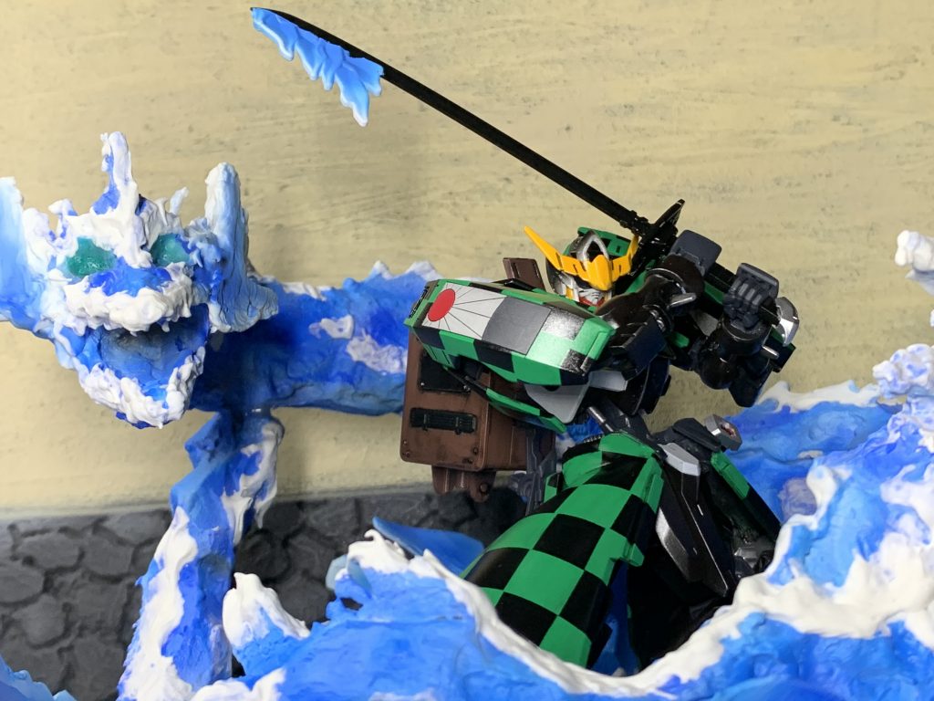 刀のエフェクトはビルドバーニングガンダムから。この画像がお気に入り。