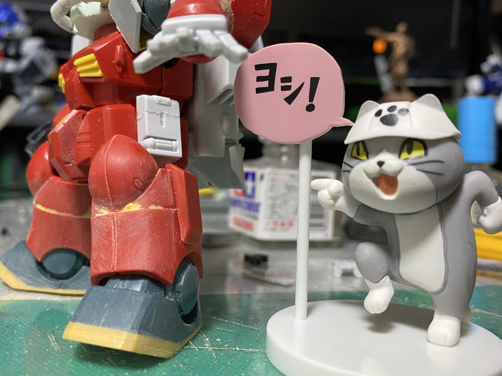 完成写真からはわかりづらいですが、ファイアナッツのラックだけ縮めてますが、バックパックはそのままでピッタリでした。