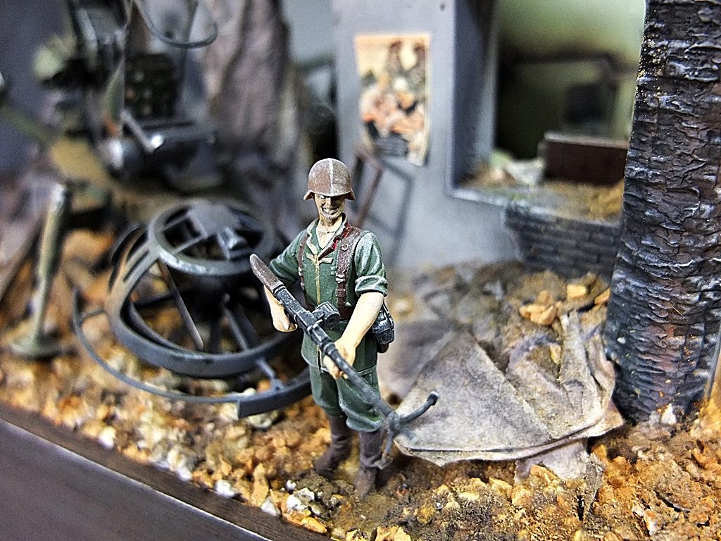 UCハードグラフ　ランバラル隊ジオラマ–5枚目/制作者：matever1.5 まてや