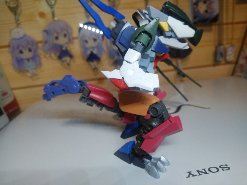 今回、初の恐竜体型に挑戦しましたが尻尾の生やし方って重要なんだなぁと。
いつもみたいに腰から生やすのではなく、お腹から繋がってるイメージで作ったら各段にそれっぽくなりました。
長くなりましたがご覧いただきありがとうございました。
次回はちゃんとした鉄血コン用のやつでお会いしましょう!