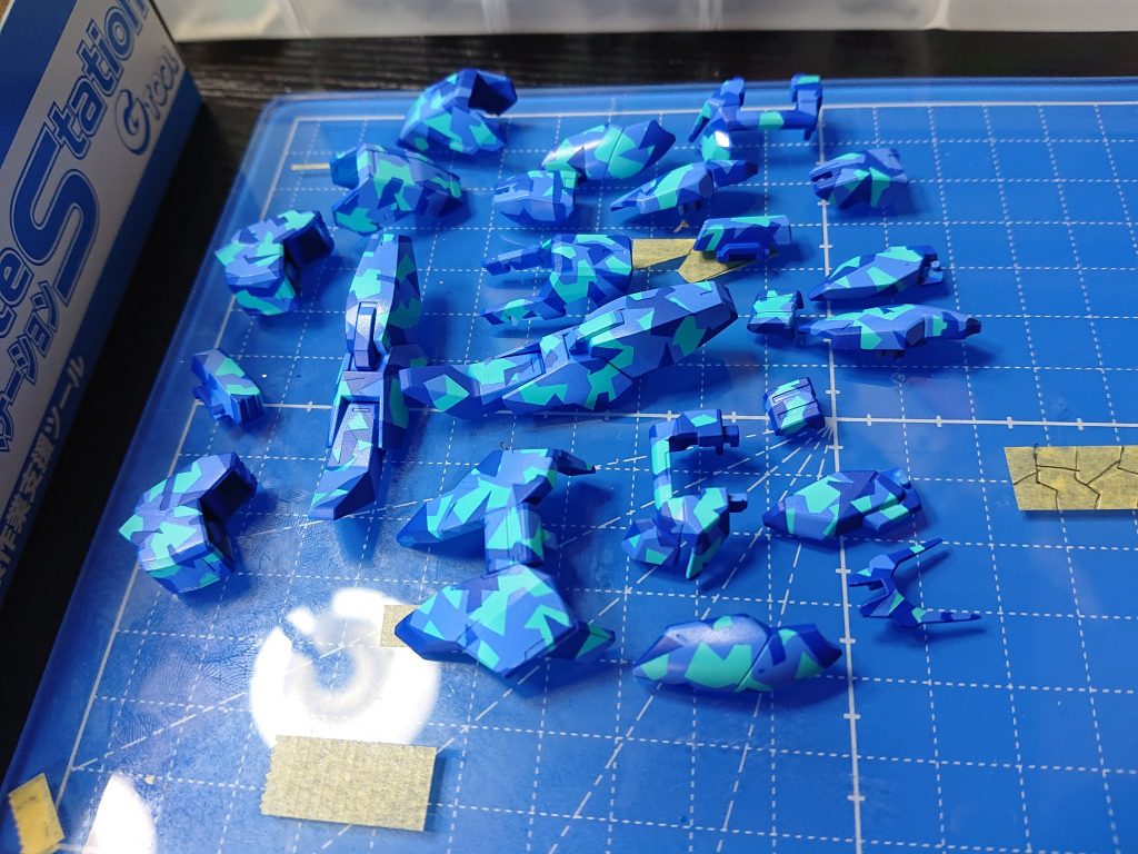 マスキングの工程はなかなか大変でしたがやってて楽しかったですね(*´ω｀*)