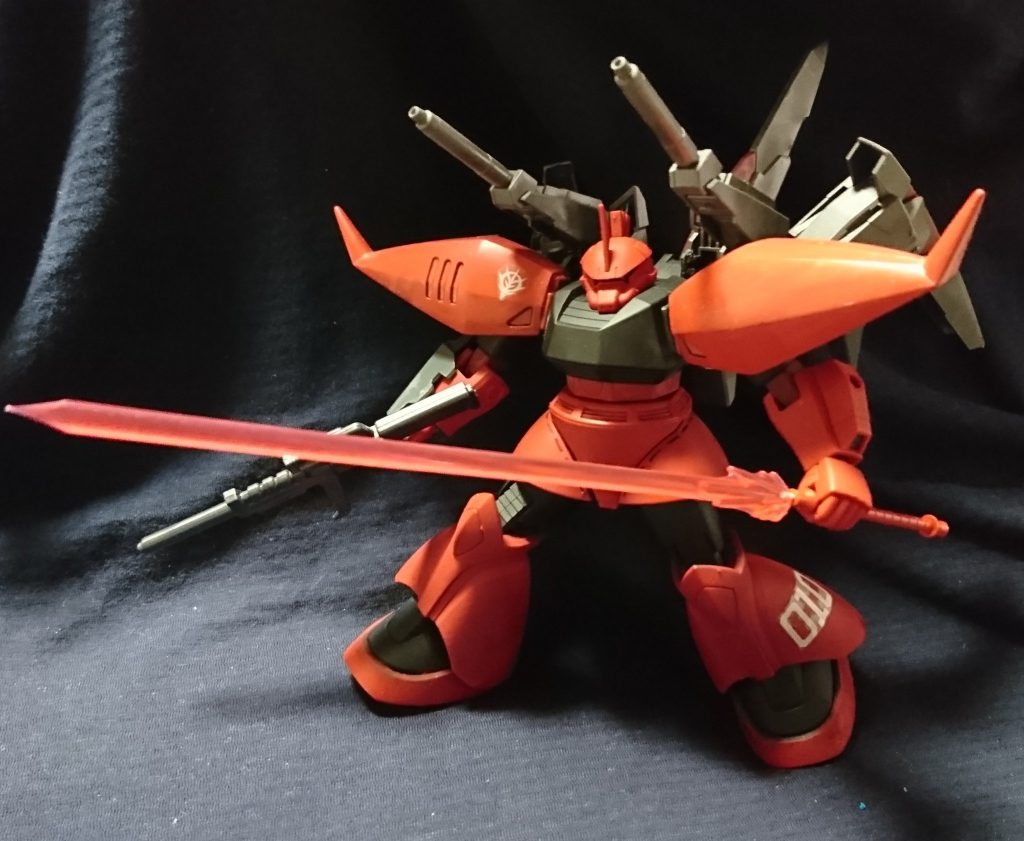 ジョニーライデン用ゲルググウェルテクス2テスタロッサ–2枚目/制作者：アレス