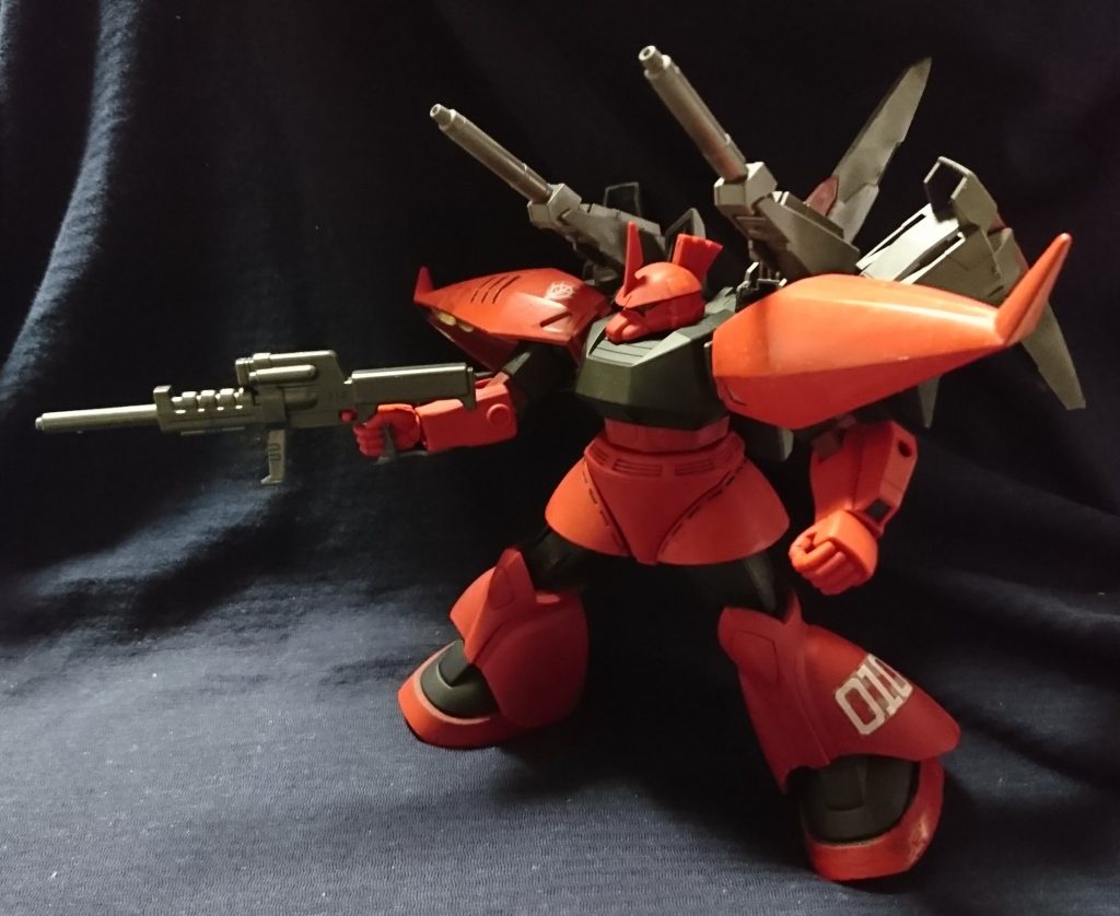 ジョニーライデン用ゲルググウェルテクス2テスタロッサ–3枚目/制作者：アレス