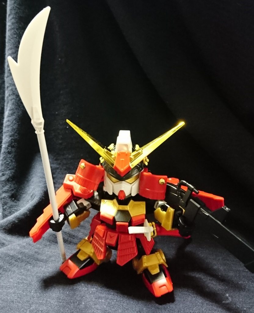 武者ガンダムの材料となるレジェンドＢＢ武者ガンダム