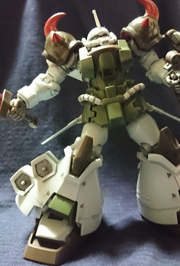 ＨＧＵＣグフフライト(ガンダムベース東京限定リアルカラー)–4枚目/制作者：アレス