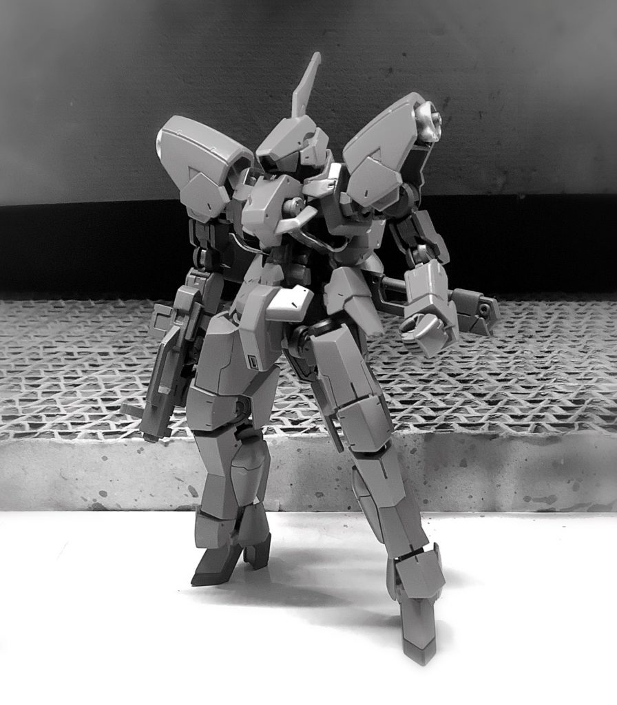 基本塗装後。
このあと粗いところ見つけて一部ドボンして作り直しました（泣）