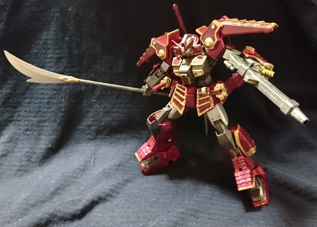 ナギナタもそのままだと緩いので塗膜厚めにして抜け対策