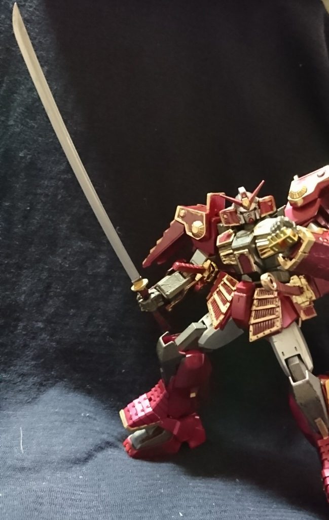 武者ガンダム（ＨＧリバイブマーク2ベース）–5枚目/制作者：アレス