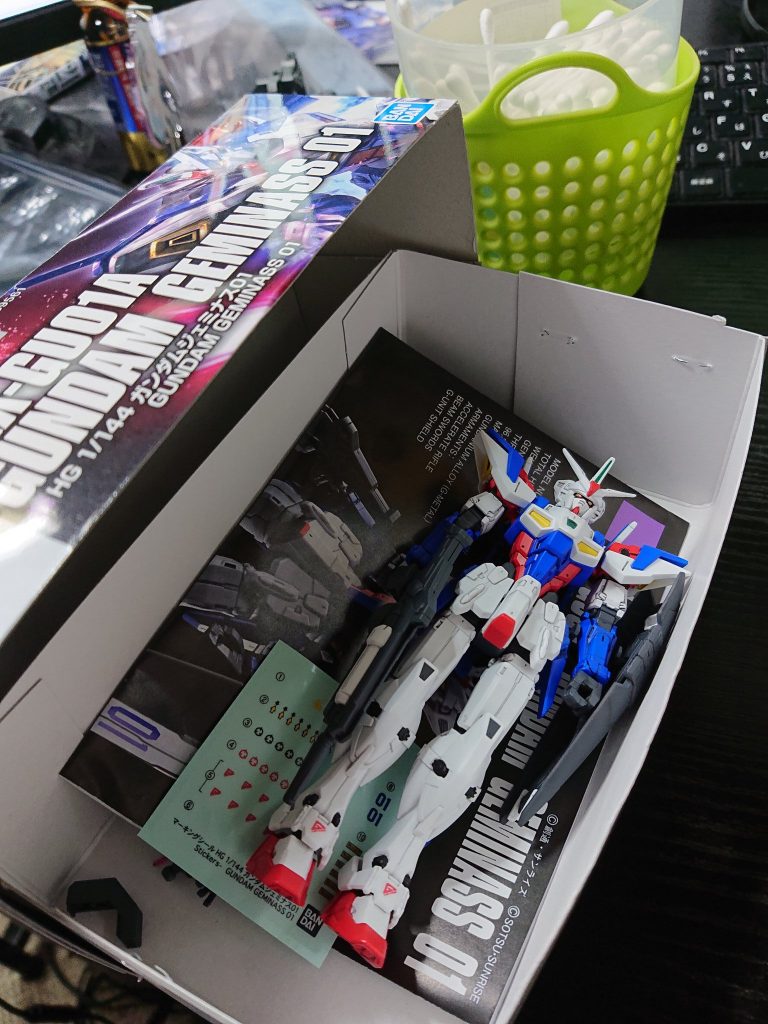 拡張セットの発売まで大切にしまっちゃおうねぇ