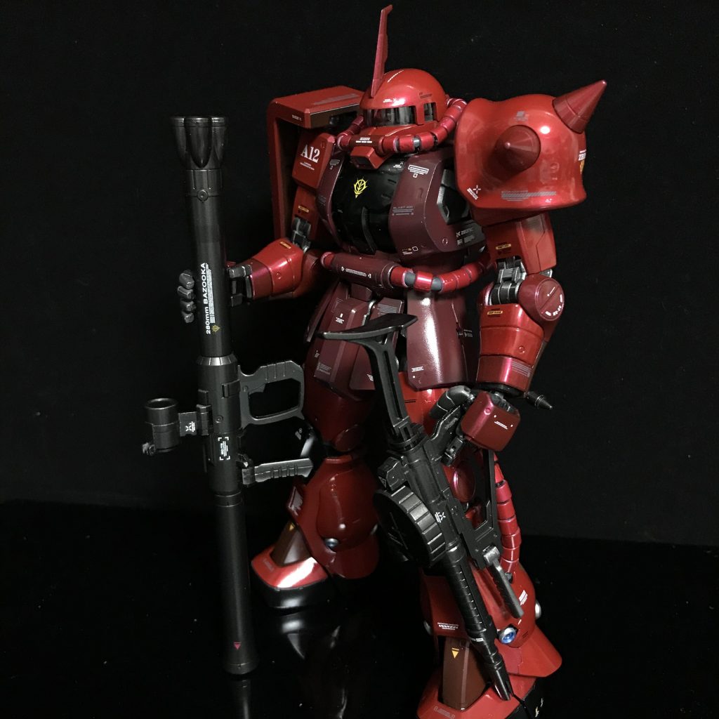 光沢塗装で仕上げてみました