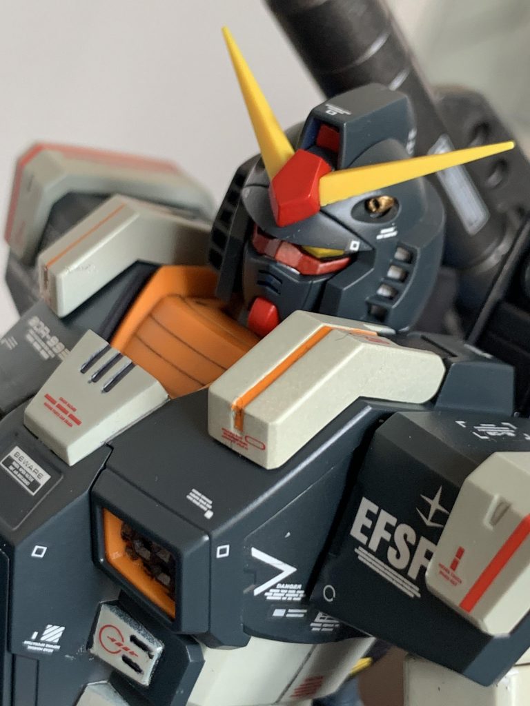 MG　フルアーマーガンダム　ブルーVer–3枚目/制作者：147shin